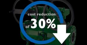 DBB - Endusers have cost reduction of 30 percent.
